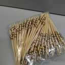 BLUE TOP Gold Pearl Cocktail Picks 4.7 Inch 200 PCS for Food Appetizer/Fruit/Cakes/Cheese/Burgers, Decorative long toothpicks for Parties, Bar, Event, Hotel, July 4th