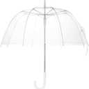 Clear Bubble Umbrella – See Through, Rain & Windproof Umbrella for Weddings, Prom, Graduation and Outdoor Events - Automatic Open, Crook Handle, Clear Dome
