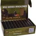 Elite Force M4 and M16 6mm BB Airsoft Gun Magazine (Black (140 Rounds))