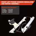 751-841 Front Left Power Window Regulator and Motor Assembly Compatible with Chevy Camaro 2011 2012 2013 2014 2015