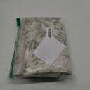 Jjinchan Linen Floral Curtains for Living Room 96 Inch Length Taupe Printed Flower French Country Curtain Farmhouse Cottage Core Toile Curtains Back Tab Light Filtering Window Drapes Set 2 Panels, Flower Taupe on White