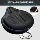 X WING Bike Seat Cover Padded with Memory Foam, Bicycle Saddle Soft for Men Women, Comfort Exercise Cycle Seats Cushion Padded Fits Stationary Bikes, Spin, for Indoor and Outdoor Cycling