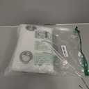 NICETOWN White Sheer Linen Curtains for Living Room 84 inch Length 2 Panels Set, Grommet Semi Sheer Privacy with Light Filtering Flax Window Treatments for Bedroom, W52 x L84