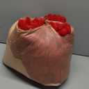 INFIIXSO Sherpa Throw Blanket for Couch - Super Soft & Warm Striped Fleece Blanket, Cozy Plush Fluffy Blanket All Season Use (Red, 50x60 Inches)