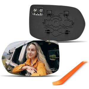 76253-TLC-B01 Compatible with 2017-2022 Honda CRV Driver Side Mirror - Replacement for Honda CR-V Left Side Mirrors, Heated