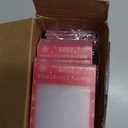 48 Pcs Merry Christmas 2025 Photo Frame Ornaments Acrylic 2 x 3 Picture Frame Ornaments Christmas Tree Decoration Compatible with Instax Polaroid Hanging Photo with Red Ribbon (Style 1)