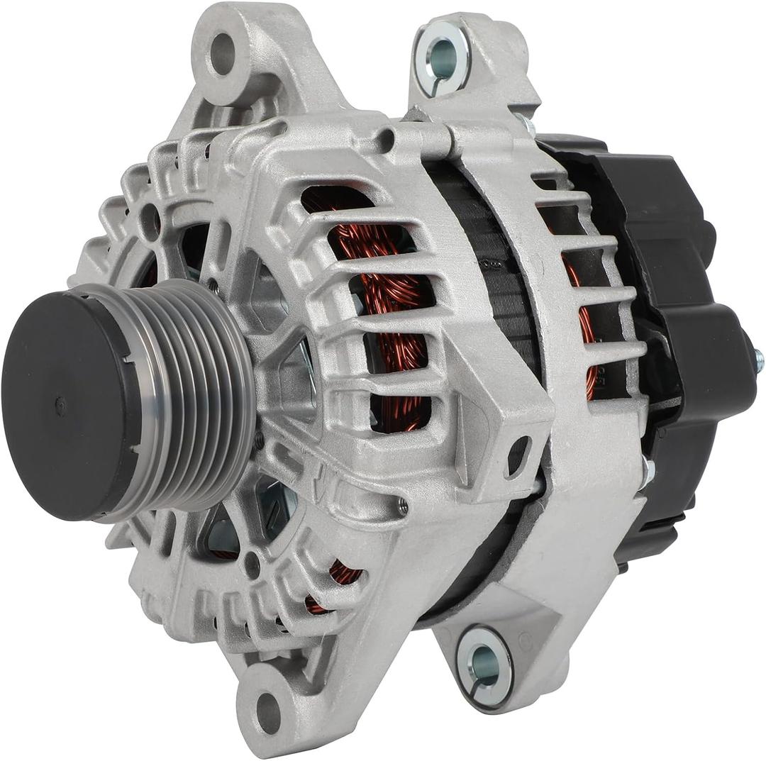 SCITOO Alternator Fit for Kia Sportage 2014-2016 & for Hyundai Tucson 2014-2015 - 12V 130Amp CW 6-Groove Pulley, Replace OE# 11702 (Small)