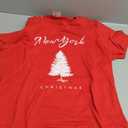 New York Christmas T-Shirt, Women Small size