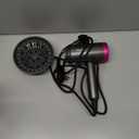 CONFU Ionic Blow Dryer 1600W, Portable Lightweight Fast Drying Negative Ion Hairdryer Blowdryer, 3 Heat Settings & Infinity Speed, with Diffuser and Concentrator Nozzle for Home & Travel