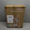 Folding Narrow Walkers for Seniors, Width Height Adjustable Walker, Lightweight Standard Walker for Seniors, Narrow Walkers for Elderly, Disabled, Bariatric, 350 lbs, Limited Edition