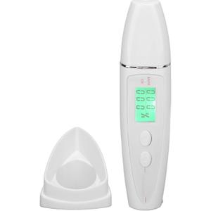Skin Tester Smart Display Skin Care Portable Skin Detector Pen Home Beauty Salon (White)