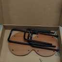 Wood Bathroom Cup Holder 3oz-8oz, Stylish Walnut Disposable Cup Dispenser, Plastic Mouthwash Cup Storage Organizer for Cups (Under 3.35in Diameter) -Perfect for Office, Kitchen, Gym, School or Cafes (Black-2)