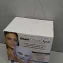 Shark CryoGlow LED Face Mask with Under-Eye Cooling, Anti-Ageing & Blemish Repair, Red & Blue LED, Infrared Light Therapy, USB-C, Remote Control, Storage Bag, Lilac Chill, FW312PL