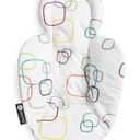 4moms RockaRoo and MamaRoo Infant Insert, Machine Washable, Soft, Plush Fabric, Reversible Design (Newborn, 2 Count (Pack of 1))