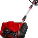 Cordless Snow Shovel Compatible with Milwaukee 18V Battery, 12" Electric Snow Blower with 20FT Max Throw & Adjustable Handle & Safety Switch, Snow Thrower for Driveway, Deck, Patio, Steps (Tool Only)