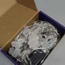 Smart Curtain Lights 6.6x6.6Ft, 400 LED Curtain Light APP Remote Control Music Sync Dynamic DIY Lights for Memorial Day 4th of July Independence Day Backdrop Decoration