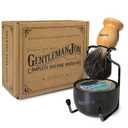 Gentleman Jon Complete Shaving Brush Kit  Old Fashion Shaving Kit for Men, Includes Shave Brush, Bowl, Soap & Stand, Vintage Wet Shave Mug, Barber-Style 4-Piece Gift Set, Men's Barber Accessories