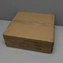 Square Floating Shelves for Wall 12"W x 12"D x 1.2"H, Small Engineered Wood Wall Shelves with Invisible Brackets for Living Room Bedroom Bathroom Office Kitchen Storage Decor, Oak Finish, Set of 3