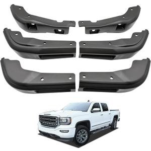Mud Flap Delete Fit for GMC Sierra 1500 Front & Rear Mud Flap 2019-2025 All Weather Protection Custom Mud Guard Delete Fit for GMC Sierra 1500 Accessories 2025-2019