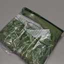 Horaldaily Spring Summer Tablecloth 6084 Inch Oval, Wild Flowers Floral Moss Green Washable Seasonal Table Cover for Party Picnic Dinner Decor