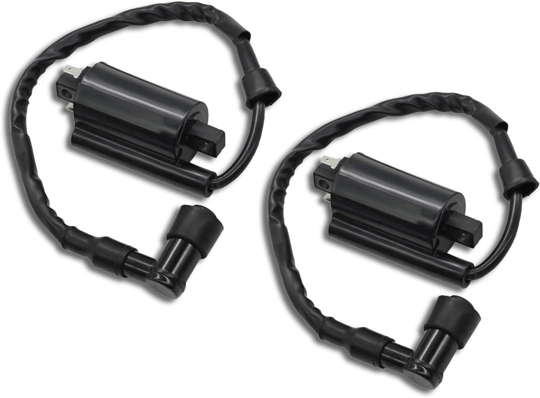 Nakkaa AM120732 2PCS Ignition Coil Compatible with Mule 3010 4010 2510 KAF 620 650 FD620D FD611V FD661D FD440V FD501D FD501V 320 345 425 445 F725 GX345 LX178 LX188 LX279 LX289 21121-2083 21121-2064