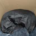 Calming Dog Bed - Fluffy Donut Cuddler for Anxiety Relief, Orthopedic Pet Bed with Non-Slip Bottom, Cozy Round Faux Fur Nest for Dogs and Cats, Plush Crate Mat for Comfort (Dark Grey, Medium)