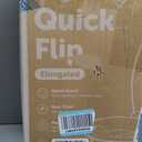 Jool Baby Quick Flip Toilet Seat, Built-in Potty & Splash Guard (Elongated)