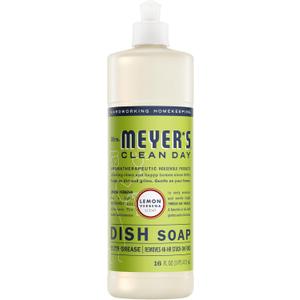 MRS. MEYER'S CLEAN DAY Liquid Dish Soap, Lemon Verbena, 16 fl. Oz