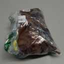 5 Pcs Halloween Hippie Men Costume Accessories 60 70s Hippie Fringe Vest Wig Tie Dye Headband for Carnival (XX-Large)