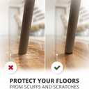 X-PROTECTOR 357 pcs Premium Huge Pack Felt Furniture Pads! Quantity of Furniture Sliders with Many Big Sizes Your Ideal Floor Protectors. Protect Your Hardwood & Laminate Floor!