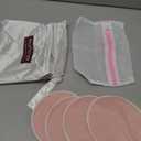 Momcozy Reusable Breast Pads 6 Count, Ultra Thin Washable Nursing Pads, Come with Dry & Wet Separation Bag + Wash Bag