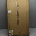 Telescoping Ladder,12.5 FT Extension Ladder, Heavy Duty 330lbs Max Capacity, Multi-Purpose Collapsible Ladder for RV or Outdoor Work