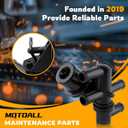 MOTOALL Front HAVC Heater Control Valve Solenoid Replaces# F87H18495AA Fit for Ford Aerostar Explorer Ranger for Lincoln Aviator for Mazda B2300 B2500 for Mercury Mountaineer, Black