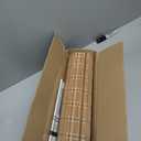 LazBlinds No Drill Bamboo Roman Shades, 23x64, Brown