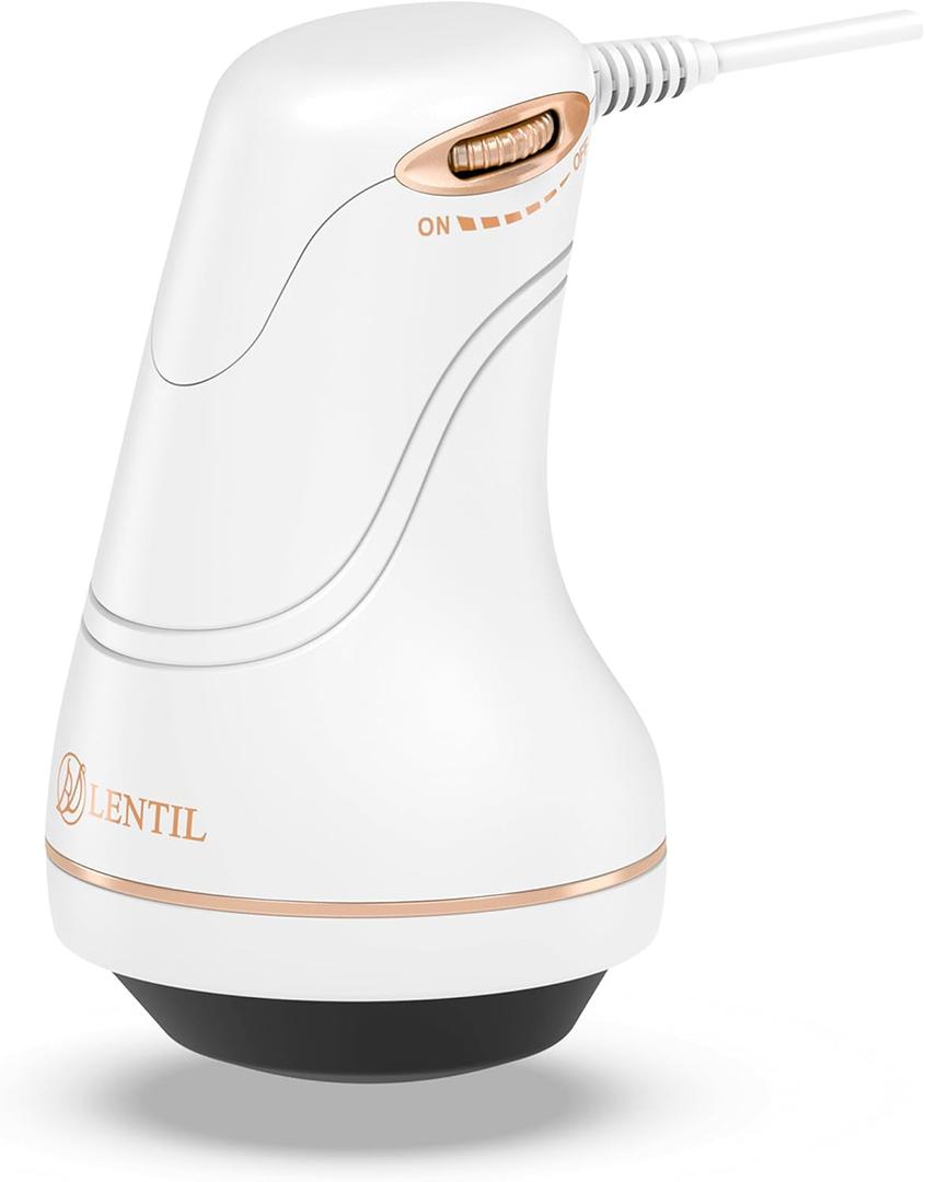 Mini Cellulite Massager, Electric Body Sculpting Machine for Women & Men, Lymphatic Drainage Massager, Portable Full Body Contouring Tool with 8 Attachments