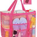 FF05 Large Mesh Beach Tote