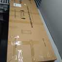 Natsukage Arched Floor Mirror Full Length Large Long Wall Mounted Body Dressing for Bathroom/Bedroom/Living Room Polystyrene Frame(Arched White, 65'' x 22'') (US-LJ163PS011-WH-USAM022-vc)