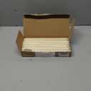 Everymoment Ivory Taper Candles - 12 Pack 10 Inch Candlesticks - Dripless & Smokeless Tapered Candle 8 Hours Unscented Cream Candle Sticks - Perfect for Wedding Holiday Dinner Party Home Decor