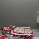 JIZHI Baby Doll Stroller Set with 12 Inch Doll, 27 PCS Baby Doll Accessories with Storage Bag,Bedding Set, Doctor Kit, 2 Sets Doll Clothes for Toddlers 3-5 4-6 5-7 Ideal Toys Gifts for Pretend Play