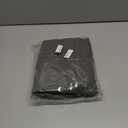 Large Canvas Tote Bag with Multi-Pockets Extra Big Shopping Beach Totes Bags Reusable Grocery Bag (Grey)