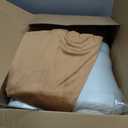 Dog Beds for Large Dogs, Orthopedic Dog Bed with Cooling Gel Memory Foam, Waterproof Large Pet Bed with Removable Washable Cover, 36" Pet Sofa Couch Dutch Velvet with Bone Toy, Light Gray