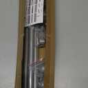 Silver Curtain Rods for Windows with Brackets,5/8 Inch Diameter Small Window Curtain Rod Adjustable 32 to 60 Inches,Easy Install Drapery Rods,Gray