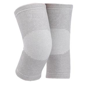 Sieafan Bamboo Charcoal Knee Sleeve - Bamboo Compression Knee Sleeve for Men and Women - Elastic Warm Knee Brace for Arthritis (Gray, Small)