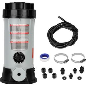 Professional CL220 Off-line Automatic Chlorinator for Swimming Pool Ponds Garden,Replacement for Hayward CL220 Automatic Chlorinator Feeder,9 lbs Capacity,ABS Material,Easy Installation