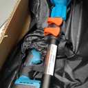 Cordless Telescoping Power Drill&Cleaning Tools with 2-Max 20V Batteries and 2.0A Charger 2-in-1 Cordless Pole Drill and Cleaning Brush from 5.3 to 15ft&Head Pivots 180° Telescoping Pole