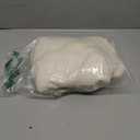 MakeMeChic Women's Long Sleeve Ruffle Sweaters V Neck Lightweight Knit Pullover Sweater Tops (Large, White)