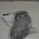 Black Linen Pants Elastic Waist Wide Leg Womens M