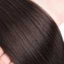 Dark Brown Human Hair Bundles Color 4 Straight 24 26 28 Inch Brazilian Virgin Double Weft Chocolate Brown Hair Extensions Soft Smooth Bouncy for Black Women