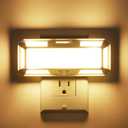 L LOHAS LED Bright Night Light, Night Lights Plug into Wall, LED Night Light, Dusk to Dawn Sensor, Dimmable Nightlight, Soft White 3000K for Bathroom, Hallway, Bedroom, Adults, Stairway