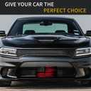 3 x Front License Plate Cover Car Decor Accessory Aluminum Metal Rust-Proof US Car Plate Novelty Vanity Tag Cover with 4 Holes for Men Women 6 * 12 in - Black Red American Flag